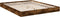 vidaXL - Bedframe - bewerkt - hout - gerookt - eikenkleurig - 160x200 - cm