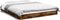 vidaXL - Bedframe - bewerkt - hout - gerookt - eikenkleurig - 160x200 - cm