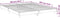 vidaXL - Bedframe - bewerkt - hout - gerookt - eikenkleurig - 160x200 - cm