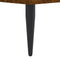 vidaXL - Bedframe - bewerkt - hout - gerookt - eikenkleurig - 200x200 - cm