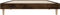 vidaXL - Bedframe - bewerkt - hout - gerookt - eikenkleurig - 90x200 - cm
