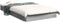 vidaXL - Bedframe - bewerkt - hout - grijs - sonoma - eikenkleurig - 100x200 - cm