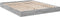 vidaXL - Bedframe - bewerkt - hout - grijs - sonoma - eikenkleurig - 160x200 - cm