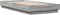 vidaXL - Bedframe - bewerkt - hout - grijs - sonoma - eikenkleurig - 90x200 - cm
