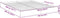 vidaXL - Bedframe - bewerkt - hout - grijs - sonoma - eikenkleurig - 180x200 - cm