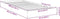 vidaXL - Bedframe - bewerkt - hout - grijs - sonoma - eikenkleurig - 90x200 - cm