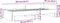 vidaXL - Bedframe - bewerkt - hout - grijs - sonoma - eikenkleurig - 90x200 - cm