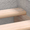 vidaXL - Bedframe - bewerkt - hout - grijs - sonoma - eikenkleurig - 90x200 - cm