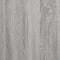 vidaXL - Bedframe - bewerkt - hout - grijs - sonoma - eikenkleurig - 120x200 - cm