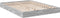 vidaXL - Bedframe - bewerkt - hout - grijs - sonoma - eikenkleurig - 140x200 - cm