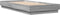 vidaXL - Bedframe - bewerkt - hout - grijs - sonoma - eikenkleurig - 100x200 - cm