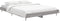 vidaXL - Bedframe - bewerkt - hout - grijs - sonoma - eikenkleurig - 135x190 - cm