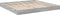 vidaXL - Bedframe - bewerkt - hout - grijs - sonoma - eikenkleurig - 180x200 - cm