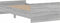 vidaXL - Bedframe - bewerkt - hout - grijs - sonoma - eikenkleurig - 90x190 - cm