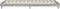 vidaXL - Bedframe - bewerkt - hout - grijs - sonoma - eikenkleurig - 90x200 - cm