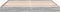 vidaXL - Bedframe - bewerkt - hout - grijs - sonoma - eikenkleurig - 180x200 - cm
