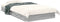 vidaXL - Bedframe - bewerkt - hout - grijs - sonoma - eikenkleurig - 90x200 - cm