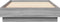 vidaXL - Bedframe - bewerkt - hout - grijs - sonoma - eikenkleurig - 90x190 - cm