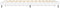 vidaXL - Bedframe - bewerkt - hout - hoogglans - wit - 140x190 - cm