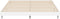 vidaXL - Bedframe - bewerkt - hout - hoogglans - wit - 140x200 - cm