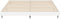 vidaXL - Bedframe - bewerkt - hout - hoogglans - wit - 140x200 - cm
