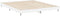 vidaXL - Bedframe - bewerkt - hout - hoogglans - wit - 180x200 - cm