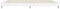 vidaXL - Bedframe - bewerkt - hout - hoogglans - wit - 200x200 - cm