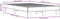vidaXL - Bedframe - bewerkt - hout - metaal - bruin - eikenkleur - 120x190 - cm