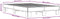 vidaXL - Bedframe - bewerkt - hout - metaal - bruin - eikenkleur - 120x200 - cm