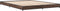 vidaXL - Bedframe - bewerkt - hout - metaal - bruin - eikenkleur - 140x200 - cm