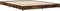 vidaXL - Bedframe - bewerkt - hout - metaal - gerookt - eikenkleurig - 120x200 - cm