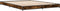 vidaXL - Bedframe - bewerkt - hout - metaal - gerookt - eikenkleurig - 135x190 - cm