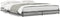 vidaXL - Bedframe - bewerkt - hout - metaal - grijs - sonoma - eiken - 120x190 - cm