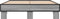 vidaXL - Bedframe - bewerkt - hout - metaal - grijs - sonoma - eiken - 120x200 - cm