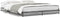 vidaXL - Bedframe - bewerkt - hout - metaal - grijs - sonoma - eiken - 120x200 - cm