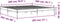 vidaXL - Bedframe - bewerkt - hout - metaal - grijs - sonoma - eiken - 180x200 - cm