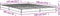 vidaXL - Bedframe - bewerkt - hout - metaal - grijs - sonoma - eiken - 135x190 - cm