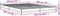 vidaXL - Bedframe - bewerkt - hout - metaal - grijs - sonoma - eiken - 150x200 - cm