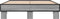 vidaXL - Bedframe - bewerkt - hout - metaal - grijs - sonoma - eiken - 140x190 - cm