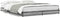 vidaXL - Bedframe - bewerkt - hout - metaal - grijs - sonoma - eiken - 140x200 - cm