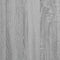 vidaXL - Bedframe - bewerkt - hout - metaal - grijs - sonoma - eiken - 200x200 - cm