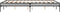 vidaXL - Bedframe - bewerkt - hout - metaal - grijs - sonoma - eiken - 120x190 - cm