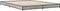 vidaXL - Bedframe - bewerkt - hout - metaal - grijs - sonoma - eiken - 120x190 - cm