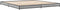 vidaXL - Bedframe - bewerkt - hout - metaal - grijs - sonoma - eiken - 200x200 - cm