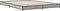 vidaXL - Bedframe - bewerkt - hout - metaal - grijs - sonoma - eiken - 140x200 - cm