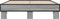 vidaXL - Bedframe - bewerkt - hout - metaal - grijs - sonoma - eiken - 140x200 - cm