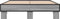 vidaXL - Bedframe - bewerkt - hout - metaal - grijs - sonoma - eiken - 120x190 - cm