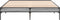 vidaXL - Bedframe - bewerkt - hout - metaal - grijs - sonoma - eiken - 140x200 - cm