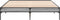 vidaXL - Bedframe - bewerkt - hout - metaal - grijs - sonoma - eiken - 150x200 - cm