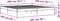 vidaXL - Bedframe - bewerkt - hout - metaal - sonoma - eikenkleurig - 200x200 - cm